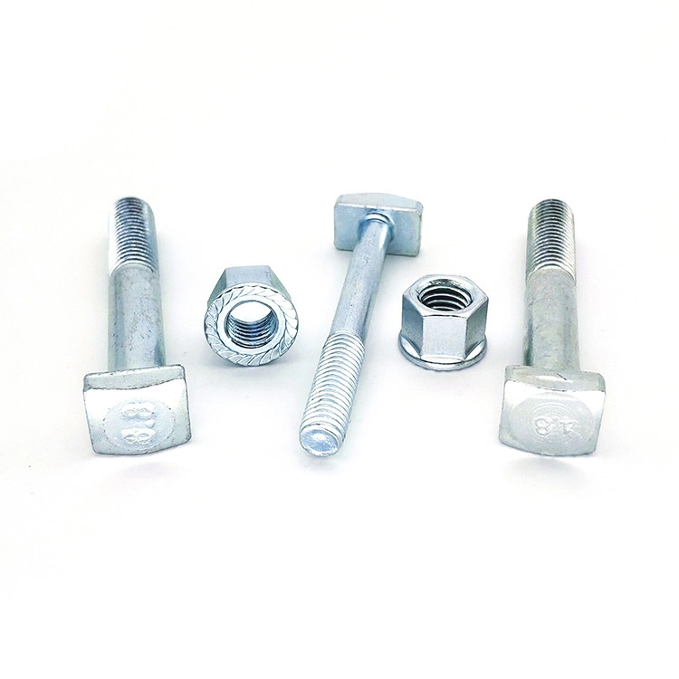 High Tensible Grade 8.8 Hot Dipped Galvanized Square Head Machine Bolt