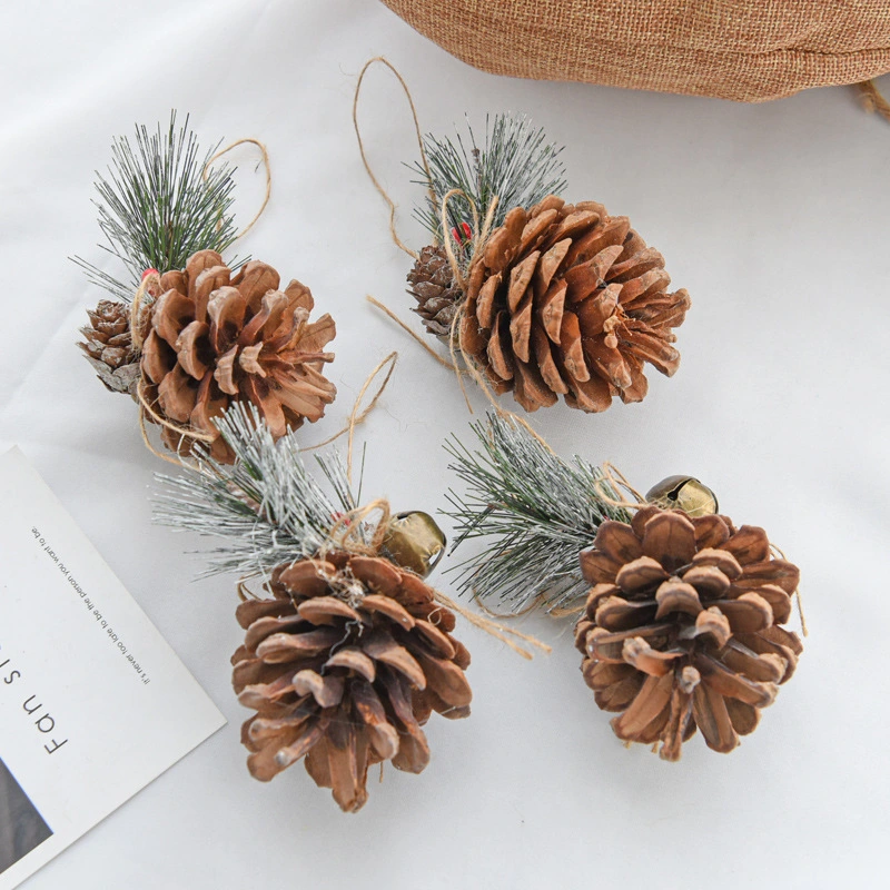 Handmade Hot Selling Christmas Natural Artificial Mini Pine Cones for Home Party Decorations