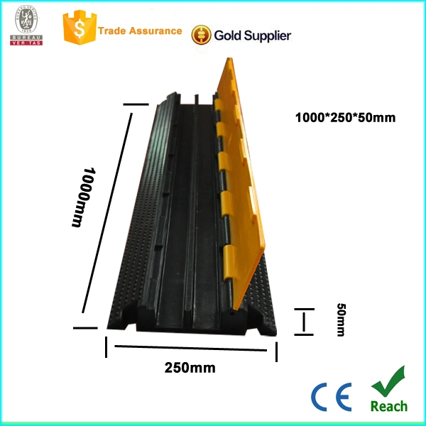 جسر Ramp واقي الكبلات مصنوع من قبل مصنع RoHS TUV ثنائي القنوات مع CE