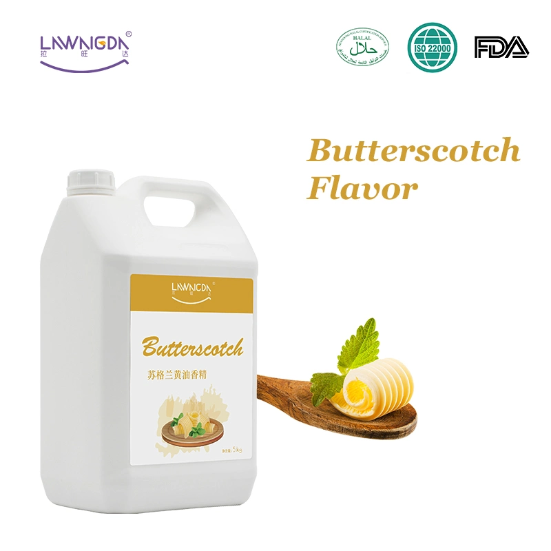 Butterscoth Aroma Essence Öl für Cookies Öl löslich hohe Temperatur Resistance Bakery Food Additive