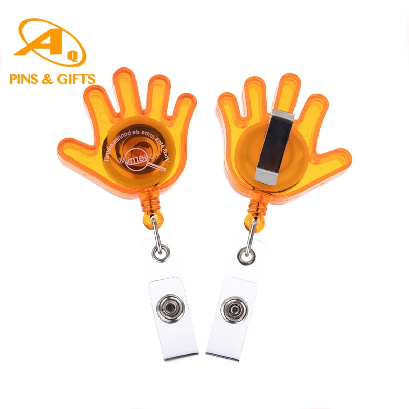 Original Factory Wholesale/Supplier Custom Certified Advertismental Automatic Premium Compact Pocketable Plastic Printable Cord Pull Yoyo Retractable Badge Reel for Sale