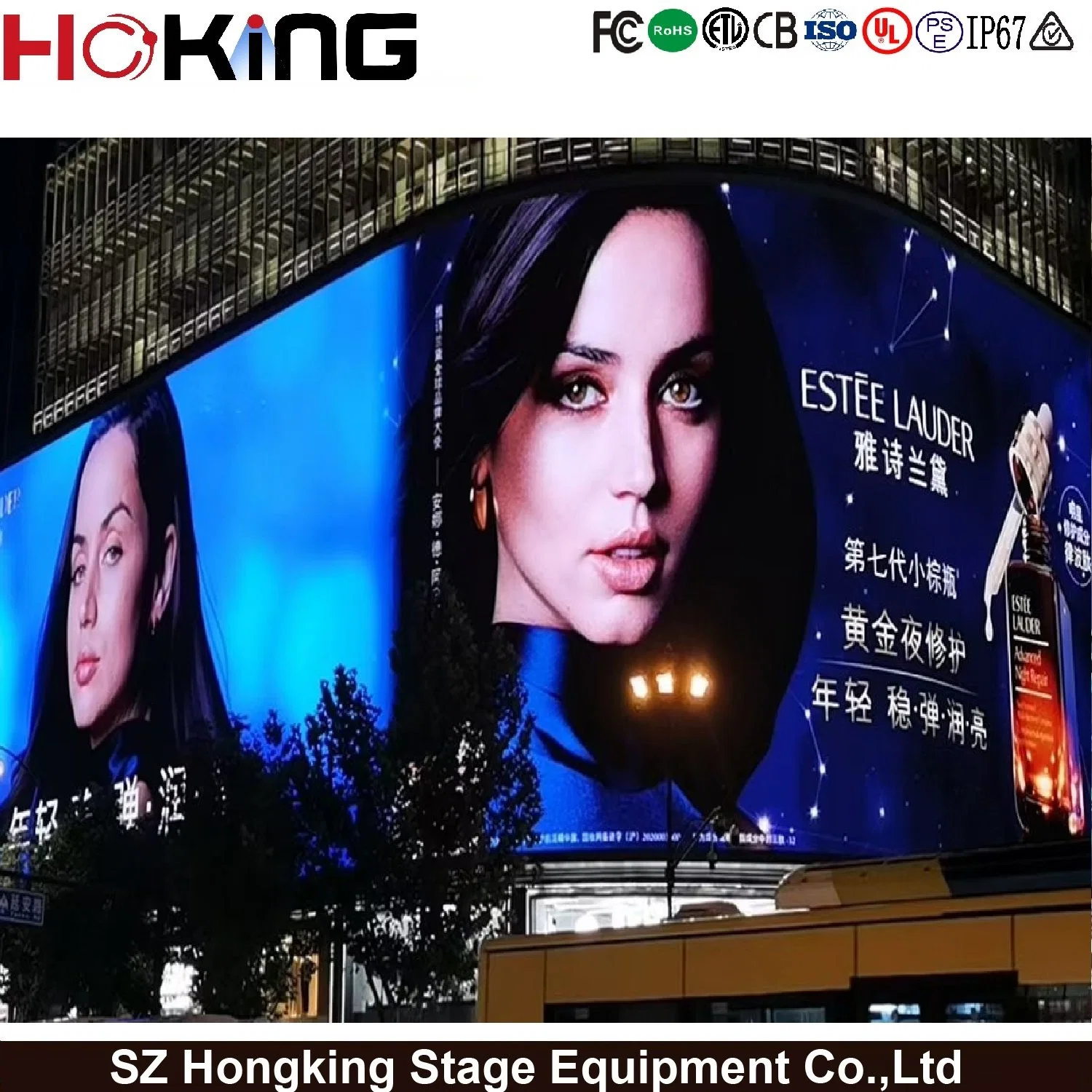 Outdoor P4 P5 P6 P8 3D Big LED Display Screen