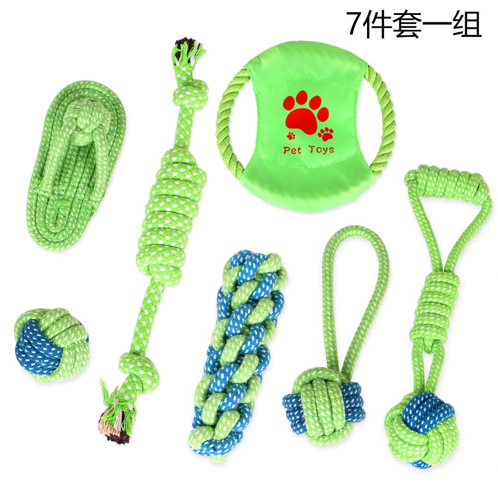 Wholesale/Supplier Dog Rope Toys Pet Products Chew Toys Durable Rope Ball Interactive Toy for Dog Cat Puppy Funny Teeth Grinding Cleaning