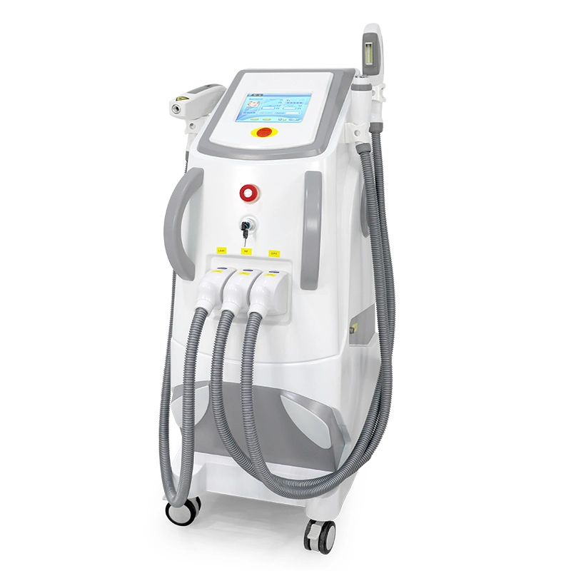 Ce Approved Elight IPL RF ND YAG Laser 3 in 1 Multifunctional Beauty Machine