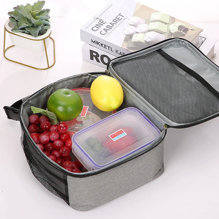 Maßgeschneiderte Camping Food Frische Thermal Cooler Bag Picknick Wein Mittagessen Tasche