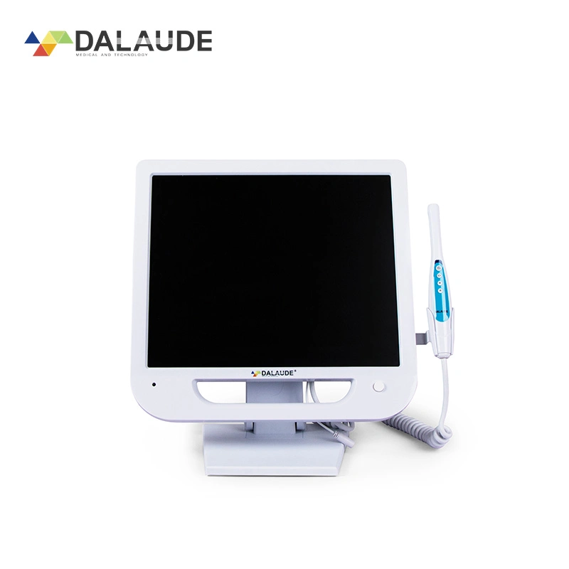 15 MP HD with 17inch Monitor Dental Digital Camera Viewer Intraoral Camera Oral Camera with Multimedia and Wi-Fi Camera USB Storage