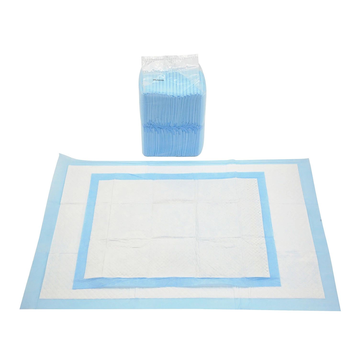 Factory Price on Stock Under Pad, for Adult, Baby, Pet PEE Under Pad Looking for Distributor, 33*45 (100PCS) , 45*60 (50PCS) , 60*60 (40PCS) , 60*90 (20PCS)