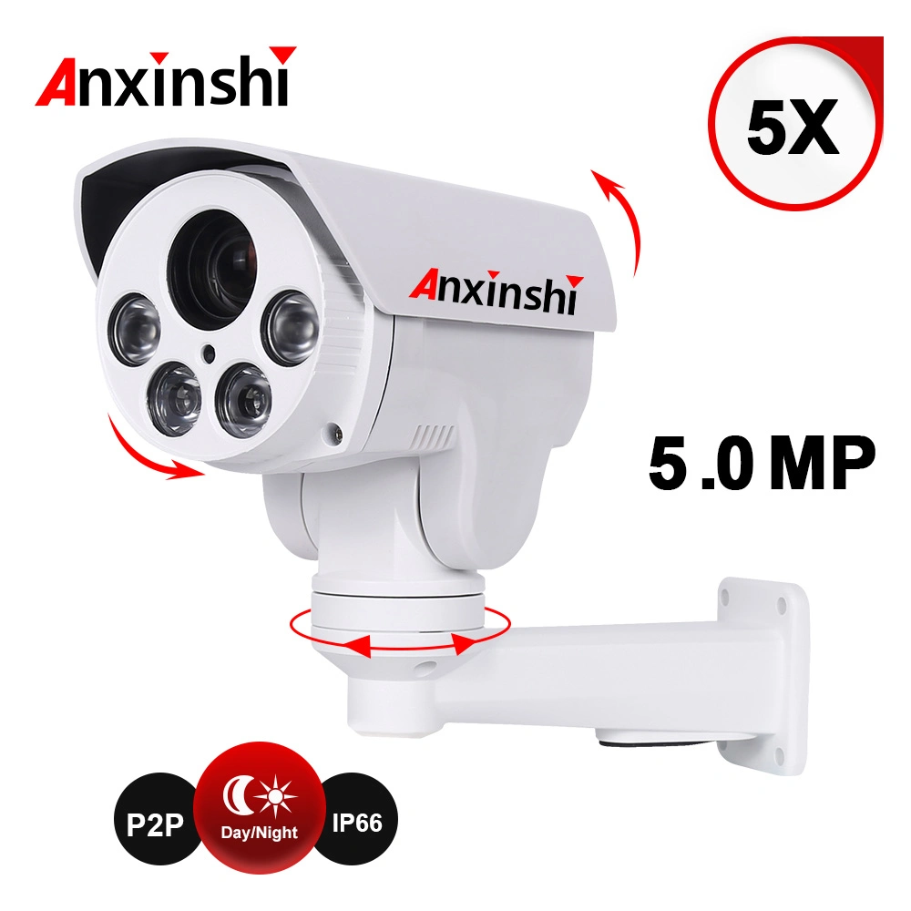 High Definition-IP-Kamera mit 5megapixels 5X 2,7-13,5mm-Objektiv
