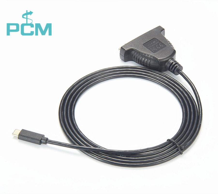 USB-C to dB25 Parallel Adapter Cable