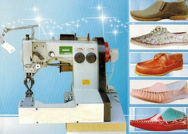 Machine à coudre de mocassins tubulaire