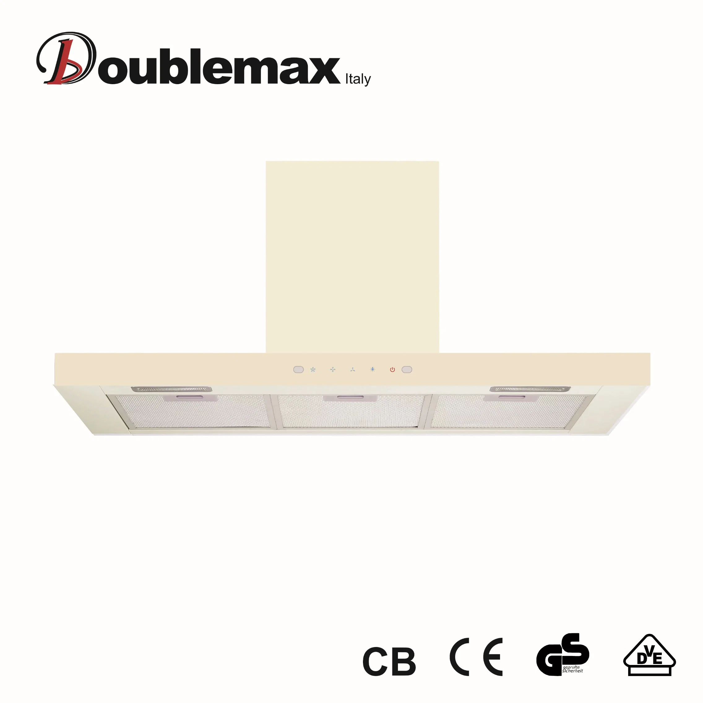 Cocina ligera de acero inoxidable aparatos eléctricos en forma de T gama Hood