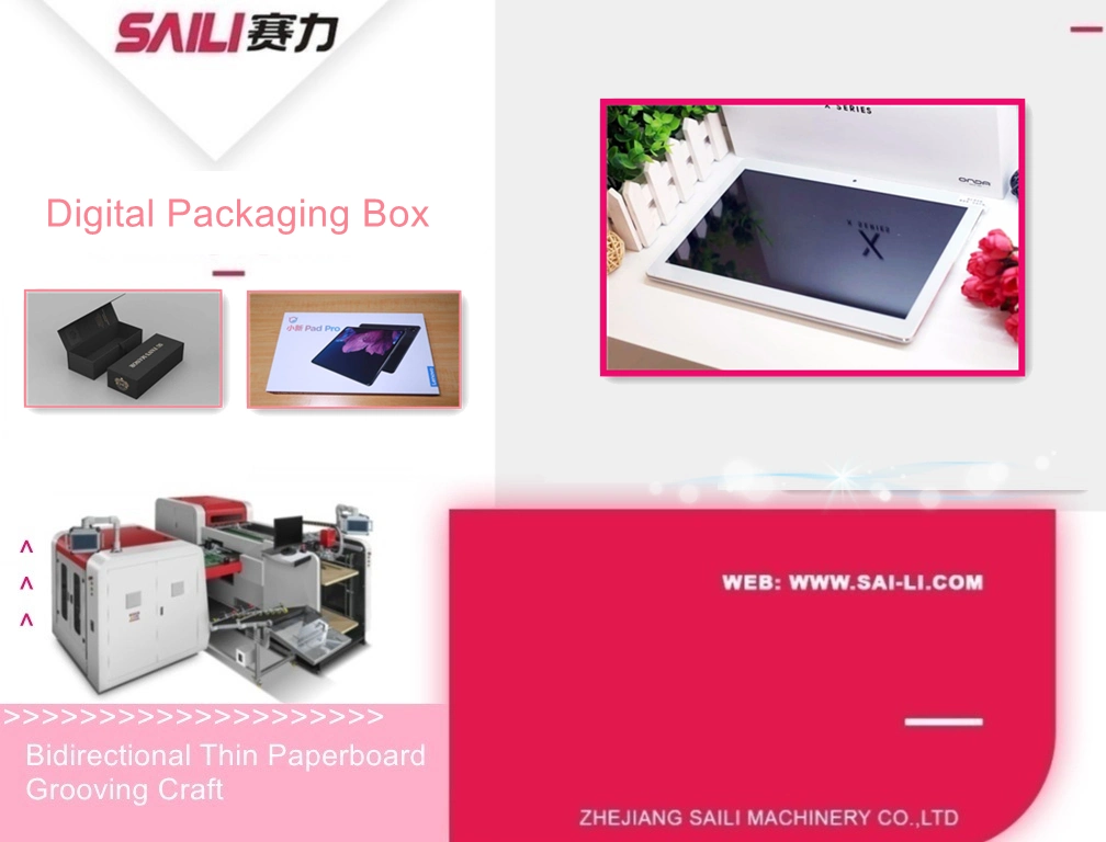 Helpful Fully Automatic Thin Paperboard Mobile Packaging Box Grooving Craft