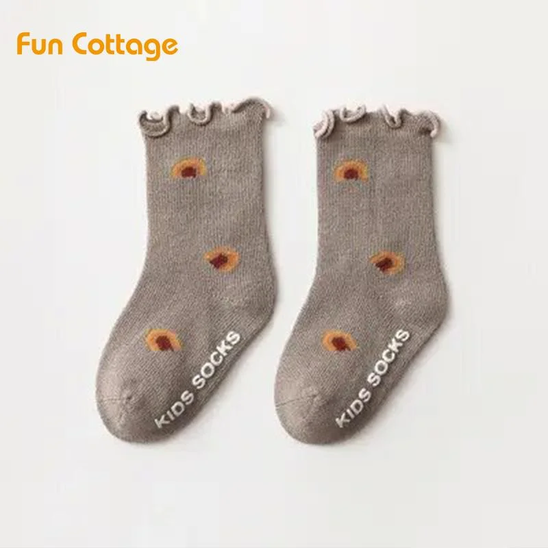 New Baby Kids Soft Cotton Socks Boys, Girls, Baby, Cute Cartoon Animal Stripe Dots Fashion Sport Socks Autumn Winter Gift B1