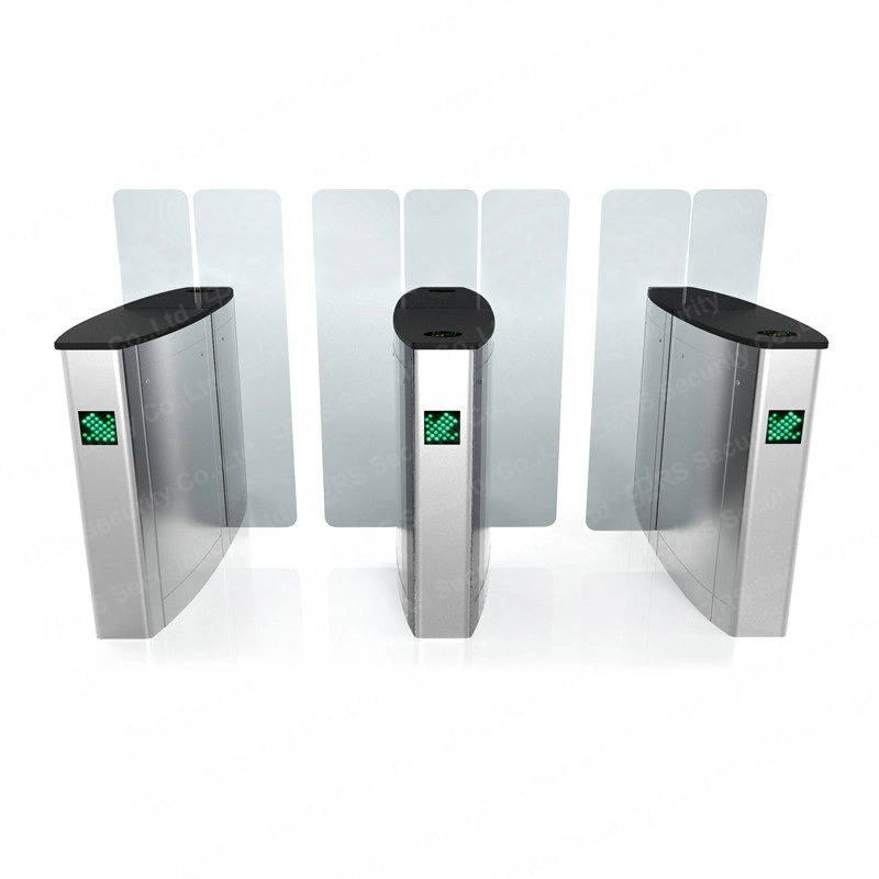 Full Height Speed Gate Turnstile Face Recognition Card Reader Automatic Speedlane Doors Parts