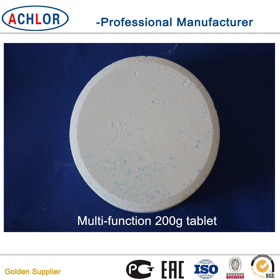 Water Treatment Swimming TCCA 90% Tablet Granular and Powder, Multifunctional Chlorine Tablets