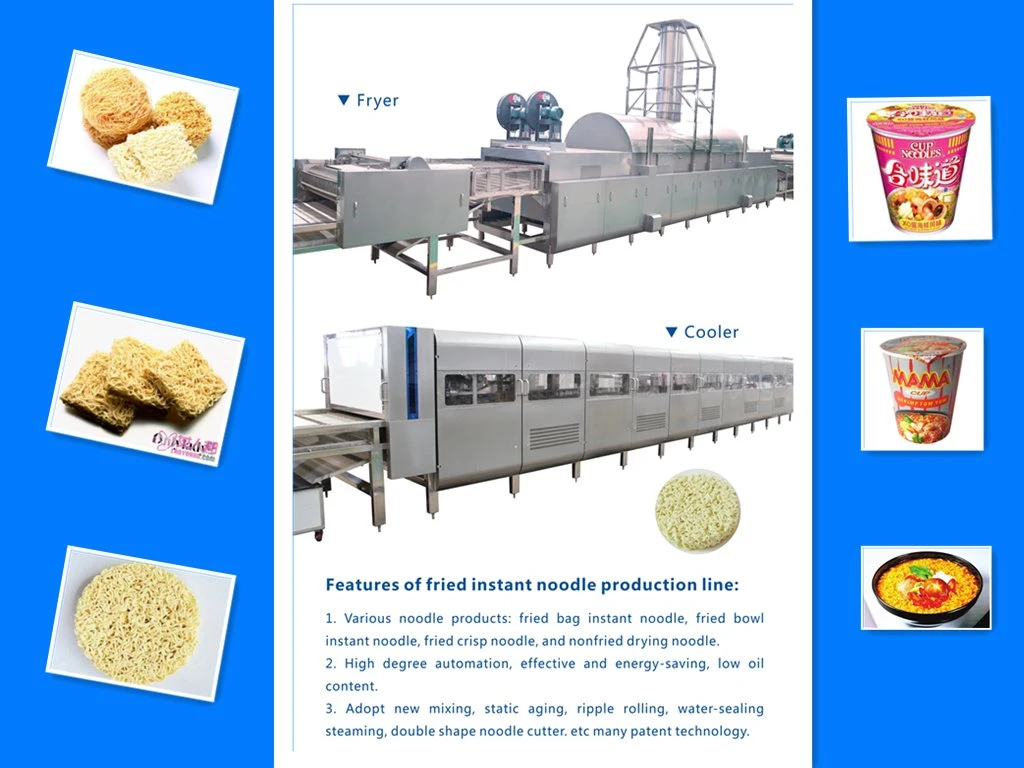 Healthy Noodle Making Machine Industrial Instant Noodle Production Line Making Equipment