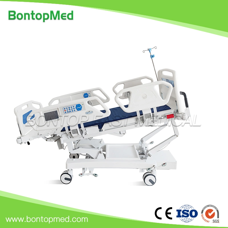 Eight Function Five Functions Electric Folding ICU Medical Hospital Patient Nursing Bed