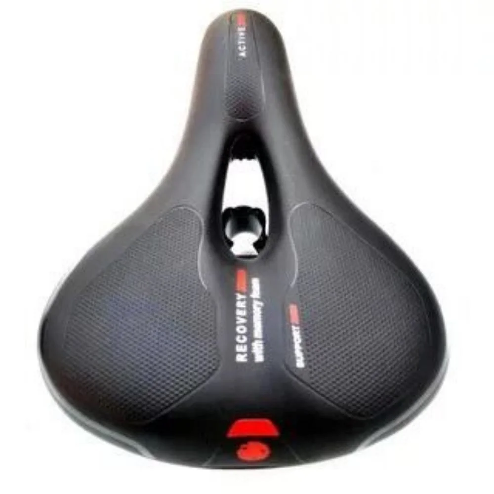 Slow Rebound Memory Foam Bicycle Saddle Hollow Ergonomic Bicycle Seat Wide Touring +Waterproof and Breathable MTB Saddle Wyz20324