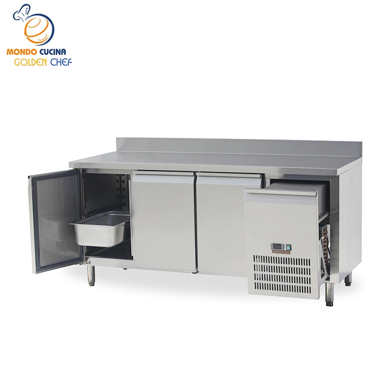 Golden Chef S/S304 Commercial Stainless Steel Chiller Restaurant Refrigerator Kitchen Equipment Air Cooler