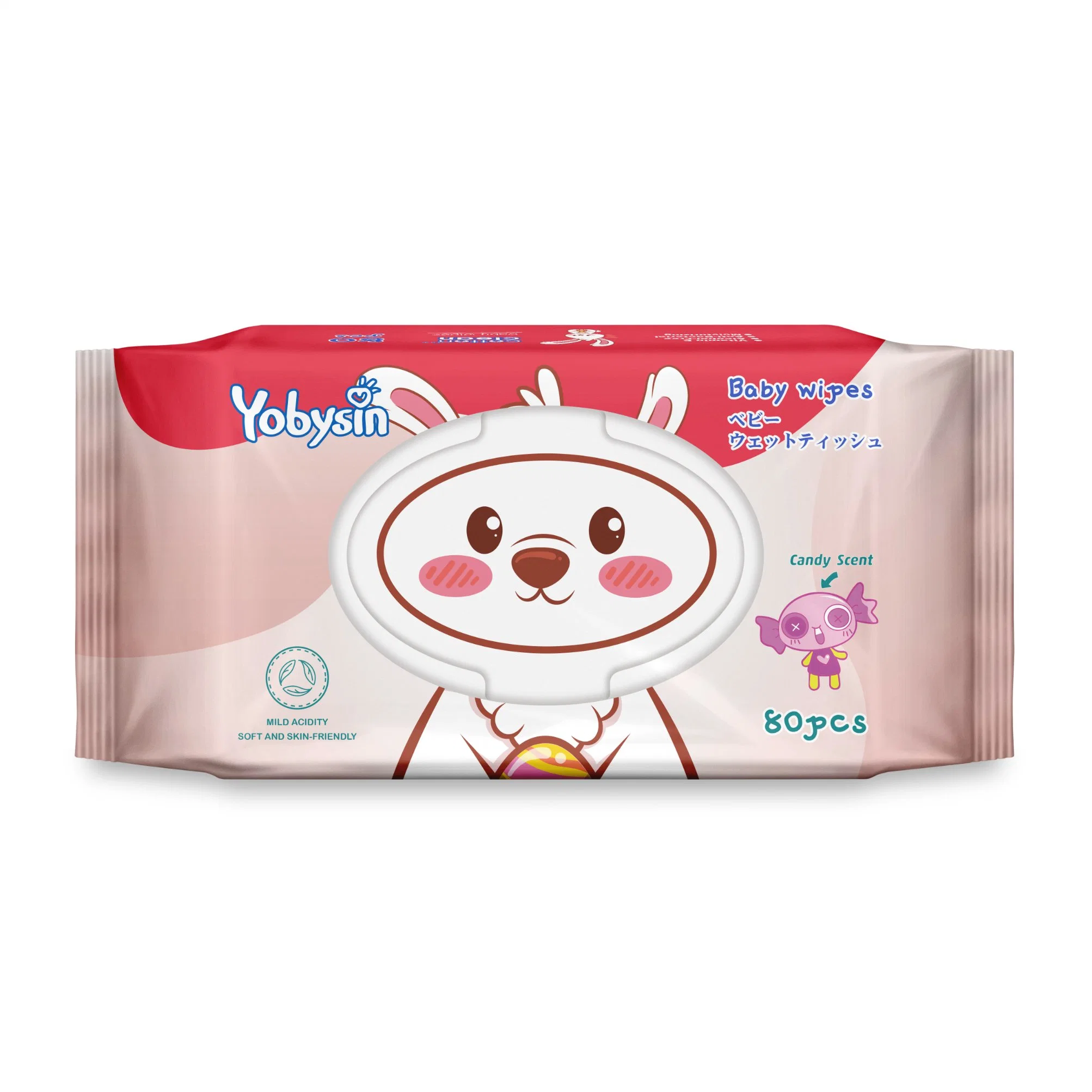 Non-Woven Fabric Various Scented Wet Baby Wipes for Baby Skin Care