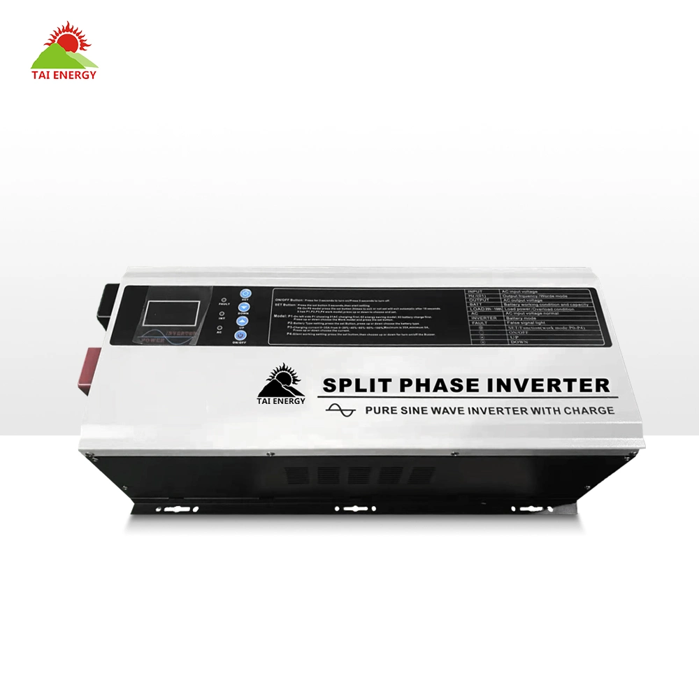 Auto Dual Output 120V 240V 1kw-8kw Split Phase Solar Power Inverter