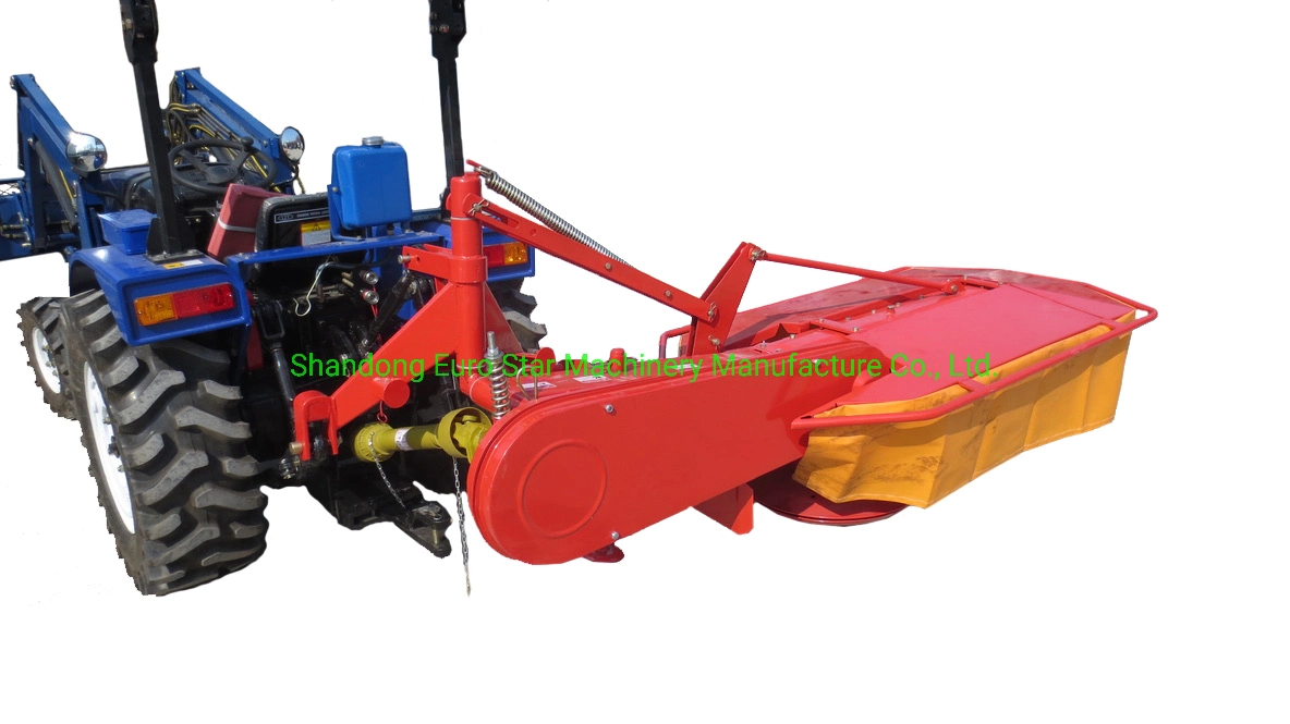 CE Dm-165 Rotary Drum Lawn Mower Width 1650mm Sickle Hydraulic Alfalfa Hay Mower Garden Grass Machine Agricultural Machinery Trimmer Disc Mower 45-70HP Tractor