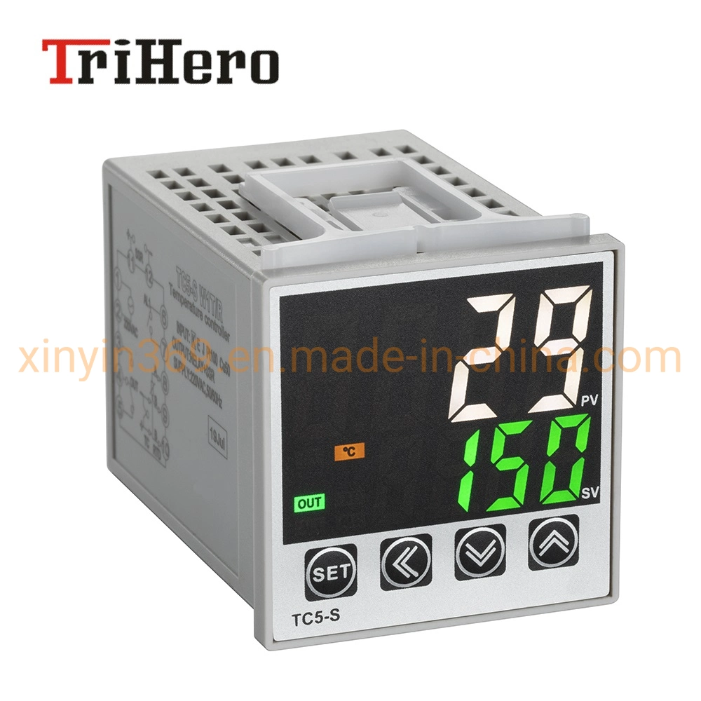 Trihero Novo Controlador de Temperatura Digital Pid da Série Tc5