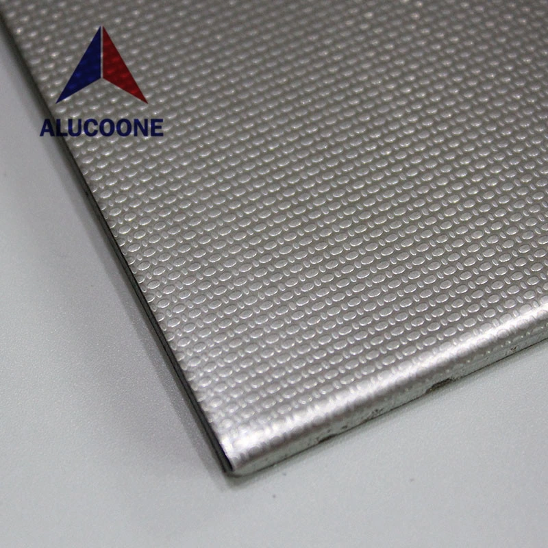 Alucoone Brushed Finish Stainless Steel Composite Panel for Escalator and Elevator Cladding