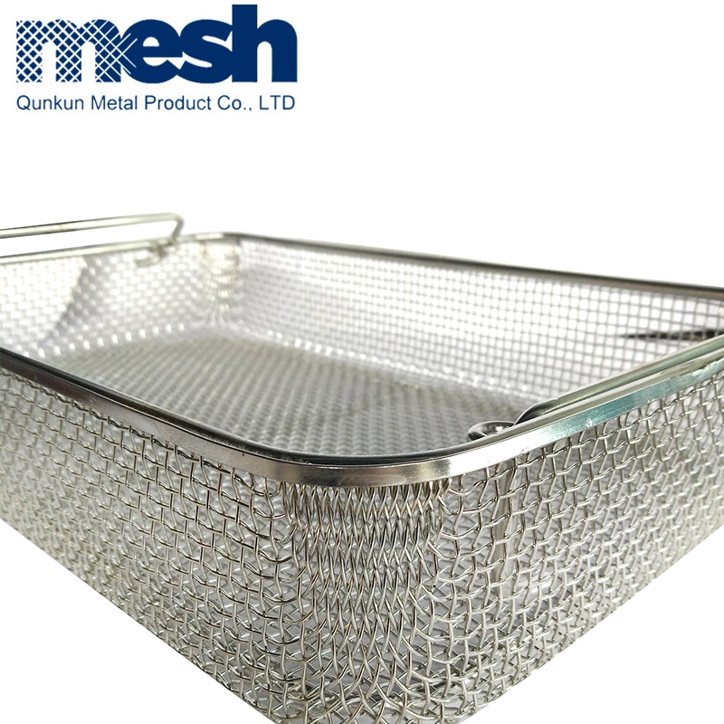 Stainless Steel Wire Baskets for Picnic Grill and Dry Foods