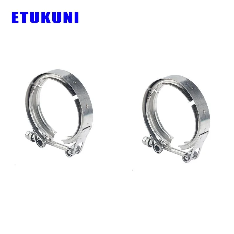 Industrial Galvanized Steel V Band Screw Clamp