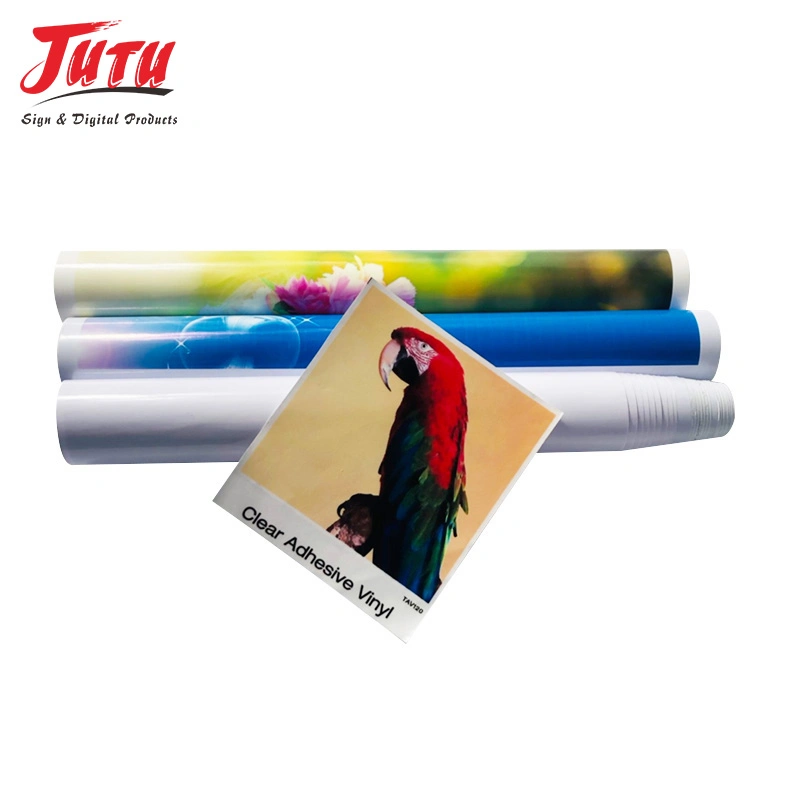 Jutu Car Wrap Sticker Premium Printing Effect Advertising Material with Good Weather Fastness