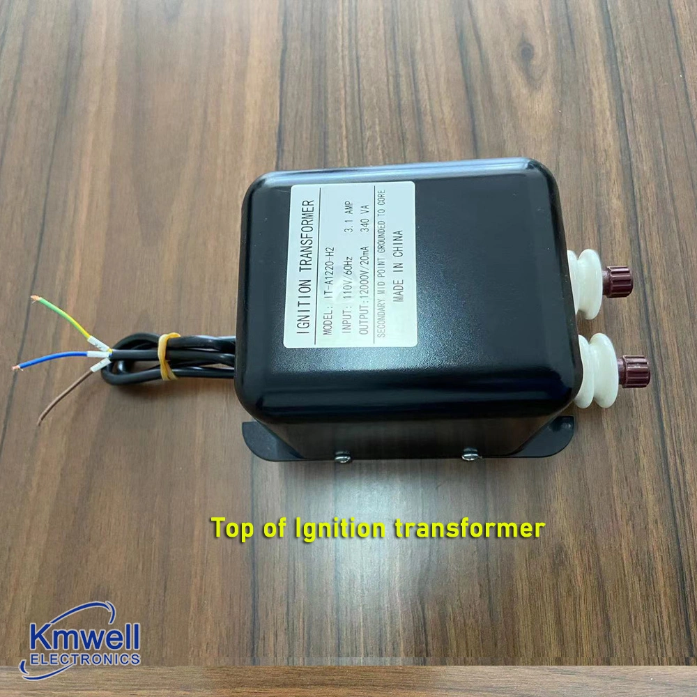 110/220V Oil Gas Burner Ignition Transformer for Boiler High Voltage 6000V-6000V Ignition Transformer