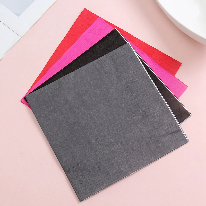 Plain Color Multi-Function 2ply Paper Guest Napkin