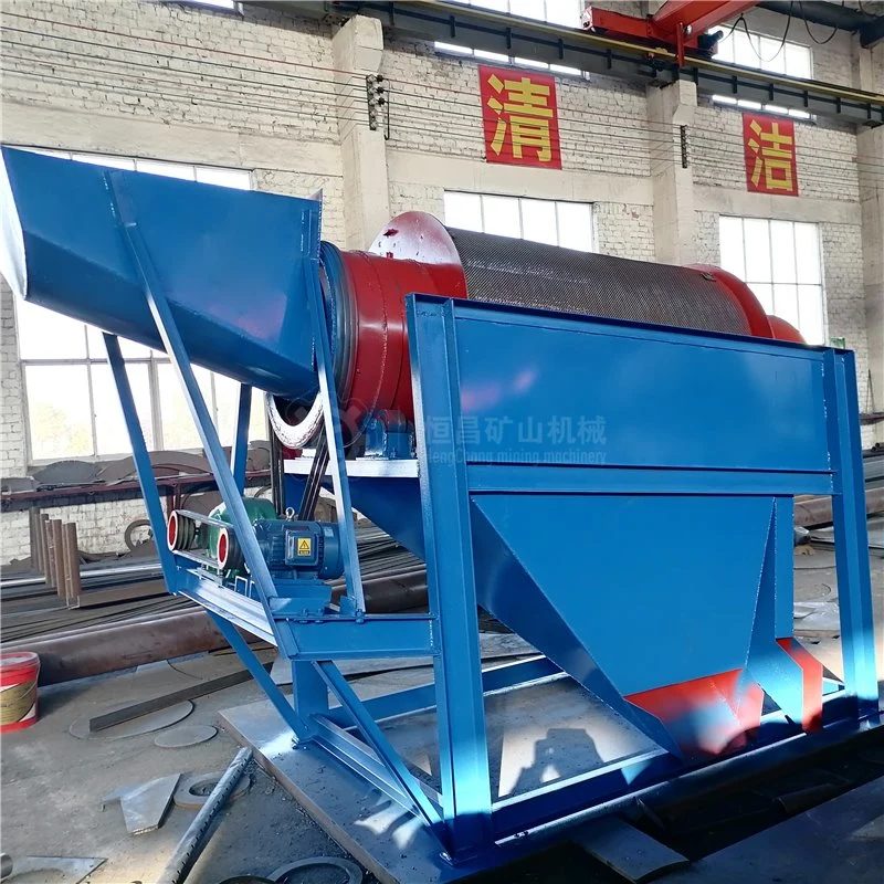 Alluvial Ore Separator Portable Mini Mobile Gold Trommel Screen