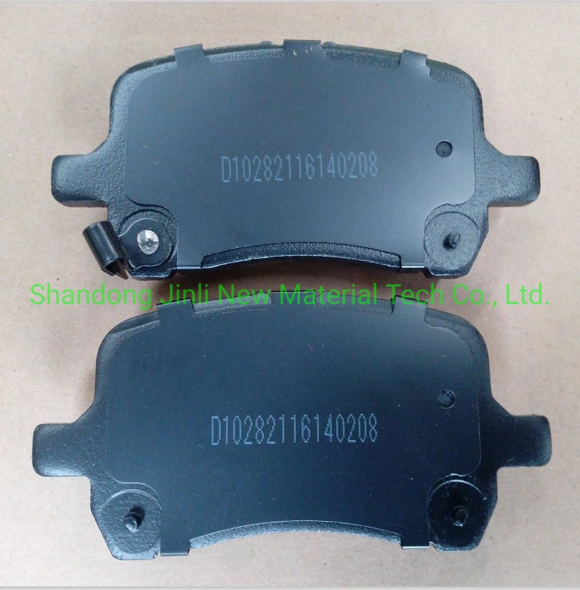 D1028 Brake Pads Semi-Metal Formulation with Great Brake Performance and Competitive Price