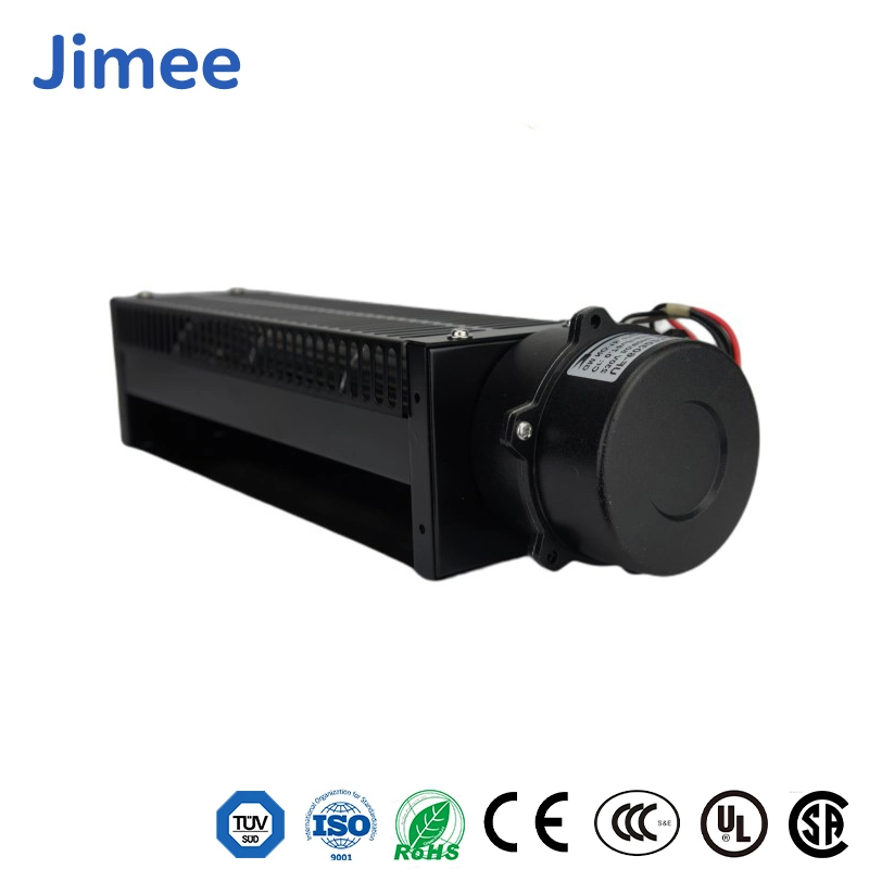 Jimee Motor China Blower Manufacturers Free Sample Wholesale/Supplier Hand Air Blower Jm-9K 1300/1400 (RPM) Speed DC Tangential Blower for Freezer and Refrigerator