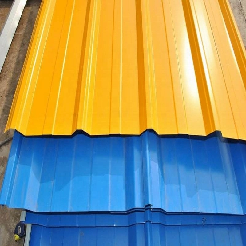 Steel Sheet Iron Roofing Gi Metal Coated Galvanized High-Strength Plate Corrugated