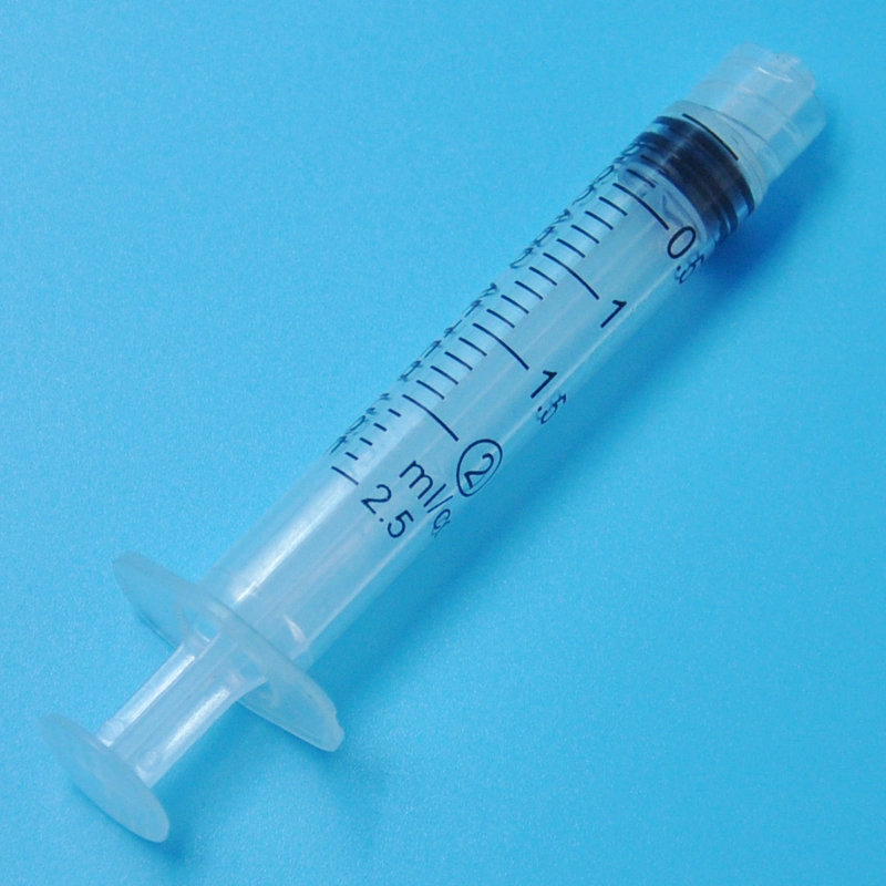 Hot Selling Disposable Medical 3 Parts Syringe Luer Slip Concentric Blister Package