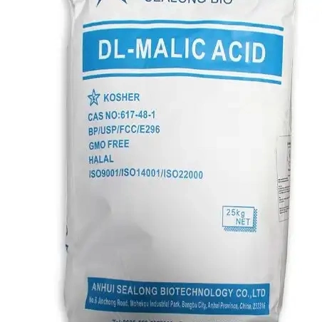 Additive Malic Acid CAS 6915-15-7 Dl Malic Acid in Promotion