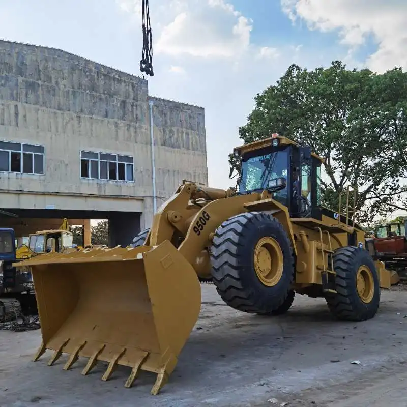 Cat Wheel Loader 950g 938g 966g 966h 950h 980g Construction Machinery Used Cat 950g