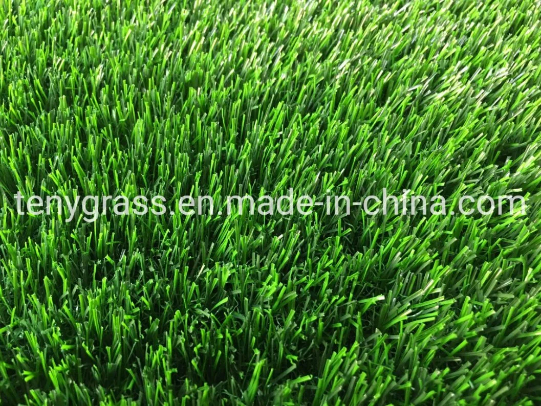 Free Sample Available 16800 Density 4 Colors Fake Artificial Synthetic Grass Landscaping Lawn