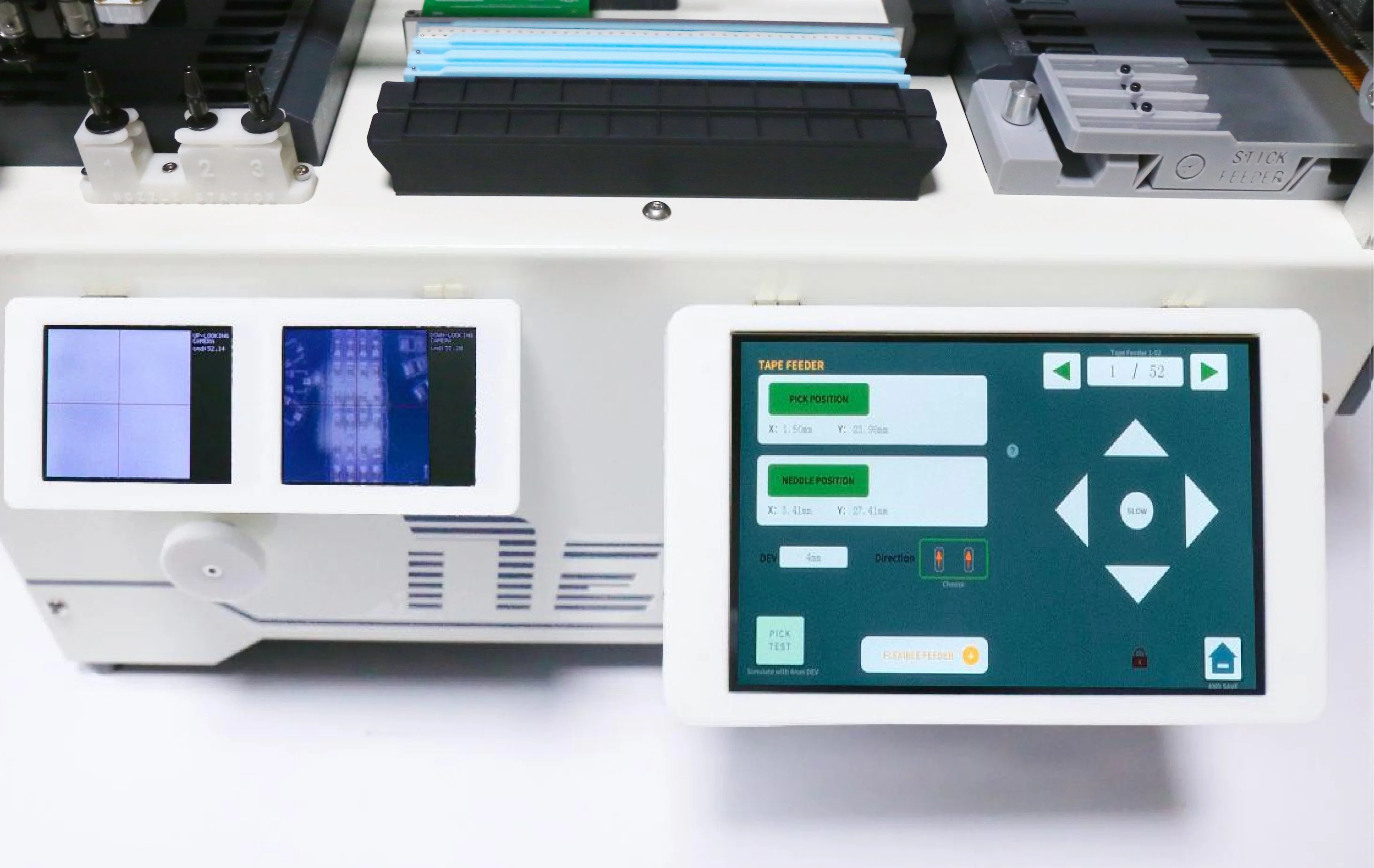 Small Accurate Pick and Place Machine Chip Mounter for Prototype