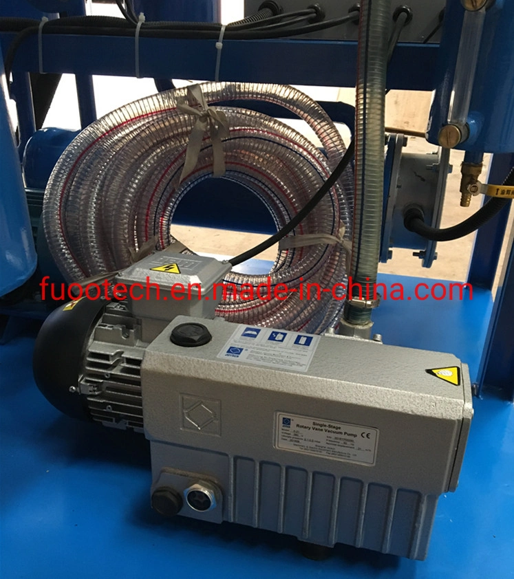 Fuootech Used Lubricating Oil Vacuum Oil Purifier Hydraulic Oil Purifier