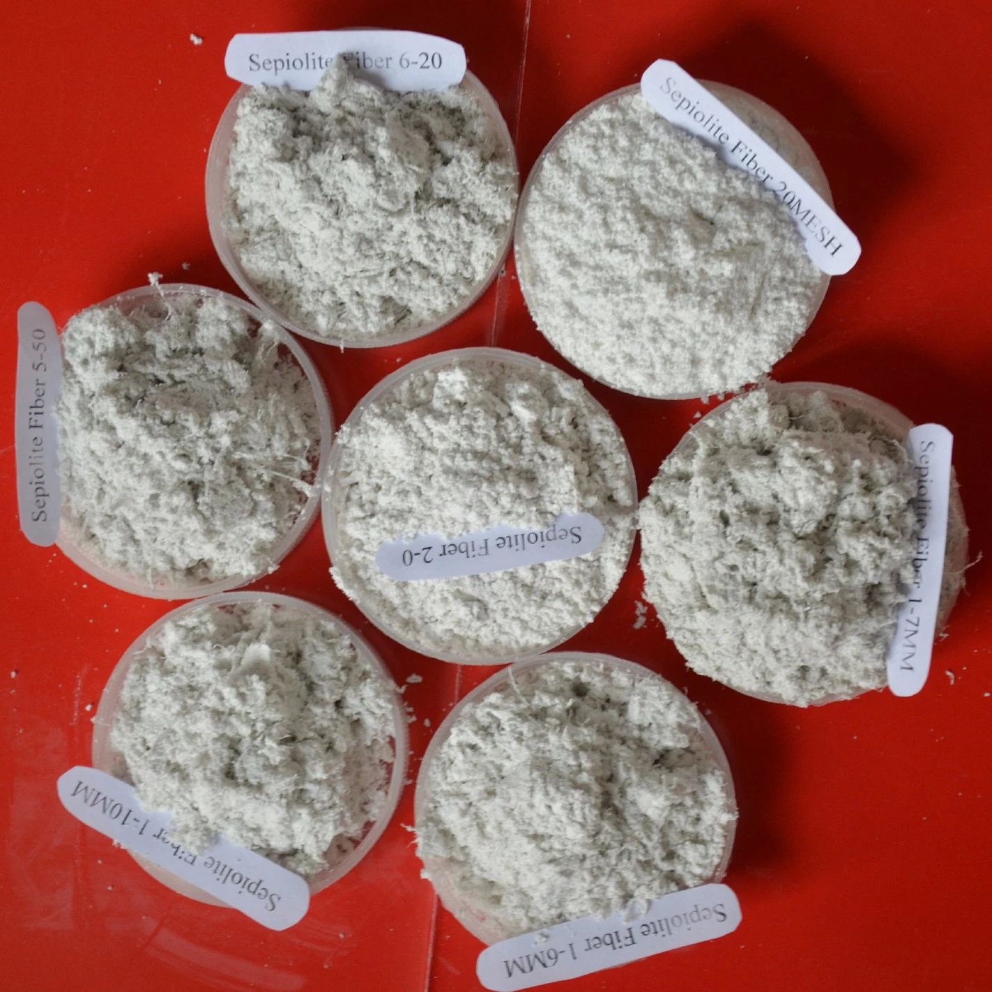 Friction Material Used Grade Sepiolite Fiber 2-4mm Brucite Fiber 1-7mm Sepiolite