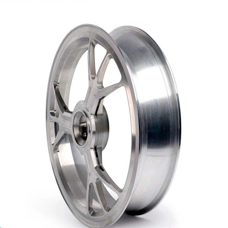 Manufacturers Custom Machining Precision Auto Wheel Hand Model Modified CNC Motorcycle Auto Parts Aluminum Alloy Wheel