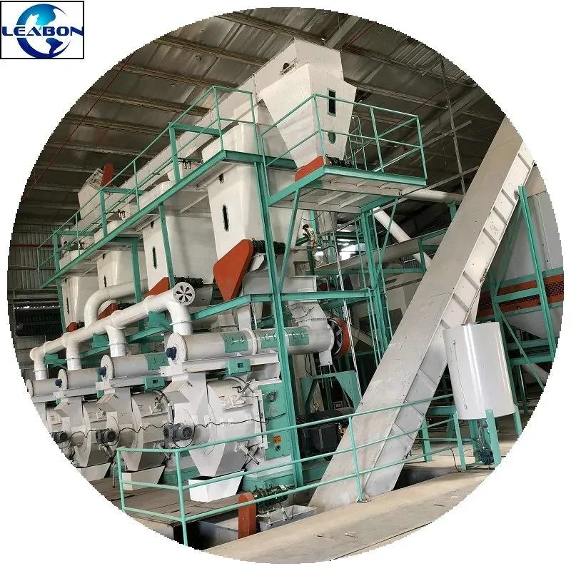 1,5T/H anillo Die Biomass Sawdust Madera Pellet Mill Line completa Línea de producción de pellets de Madera para la venta