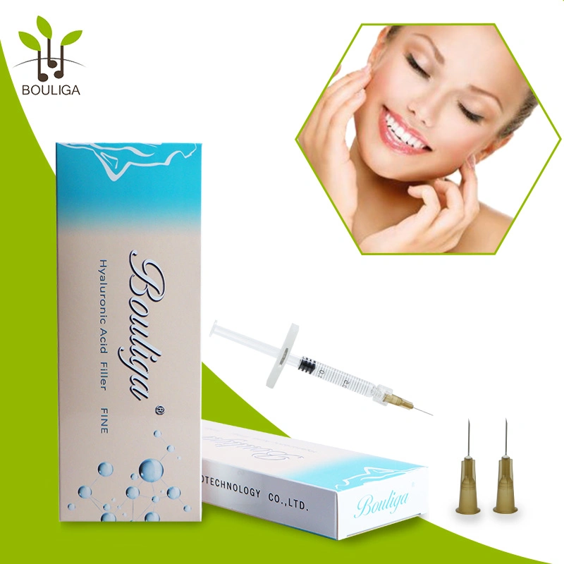 Corée anti-Wrinkle visage lèvre nez remplissage Cross Linked Ha Gel Acide hyaluronique injectable mastic dermique pour la peau à acheter