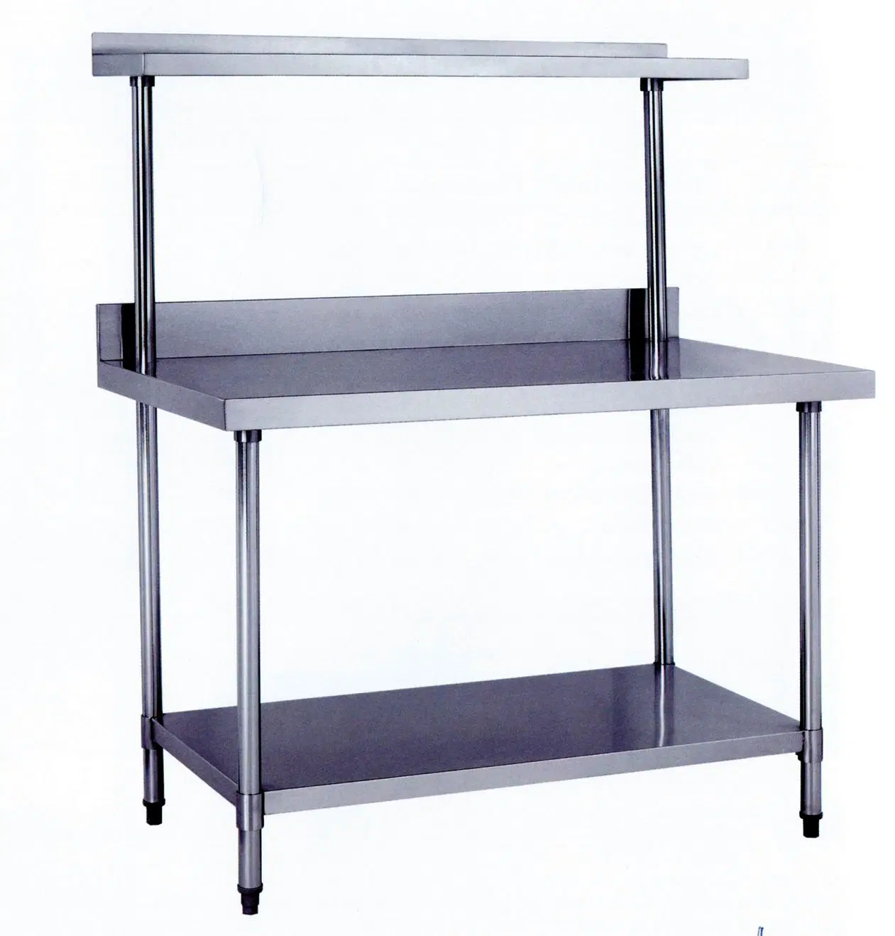 Hot Sale Kitchen Equipment Stainless Steel Work Table for Restaurant 201/304 Stainless Steel Kitchen Table
