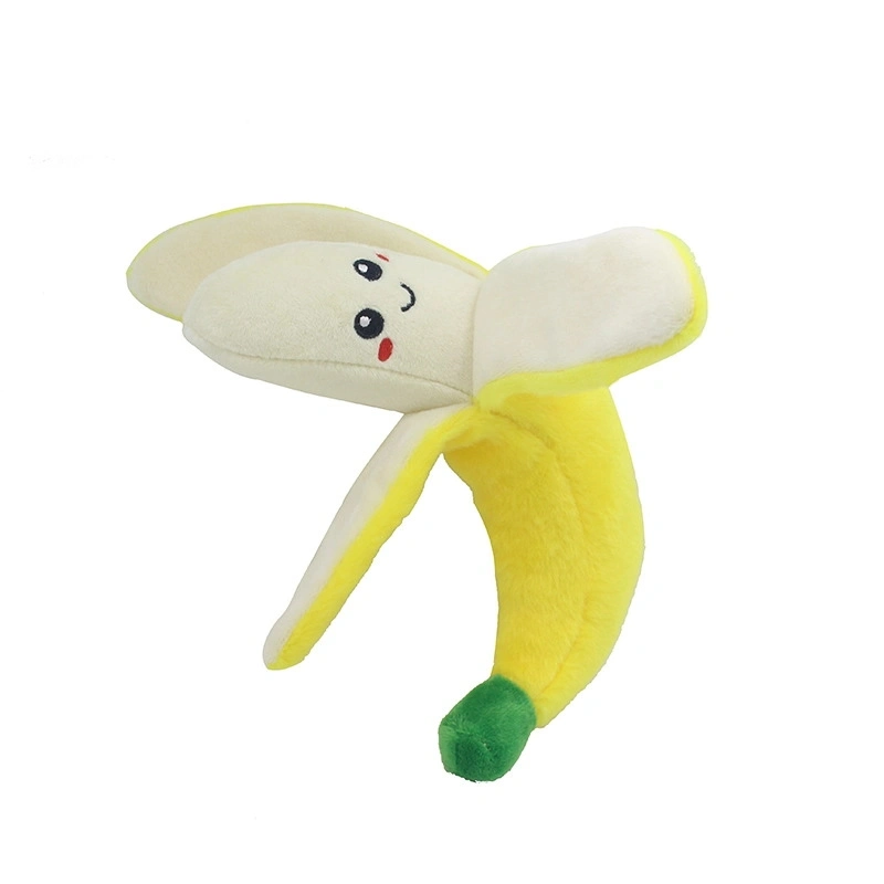 Animaux de jeu vocal poupée fruits légumes chien chats éducation PET Peluche