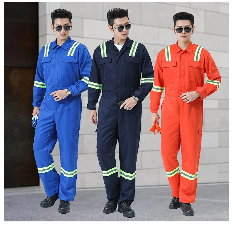 School Factory Company Port One Piece Coveralls Cotton Polyester Uniform for Staff Worker